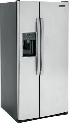 Crosley® 25.3 Cu. Ft. Fingerprint Resistant Stainless Steel Side-by-Side Refrigerator 