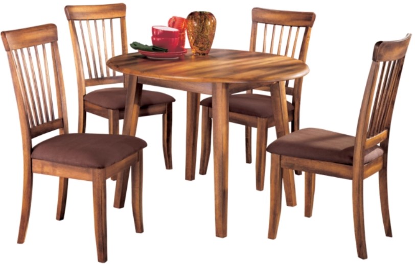 Ashley® Berringer Round Drop-Leaf Dining Table | Colder's | Milwaukee Area