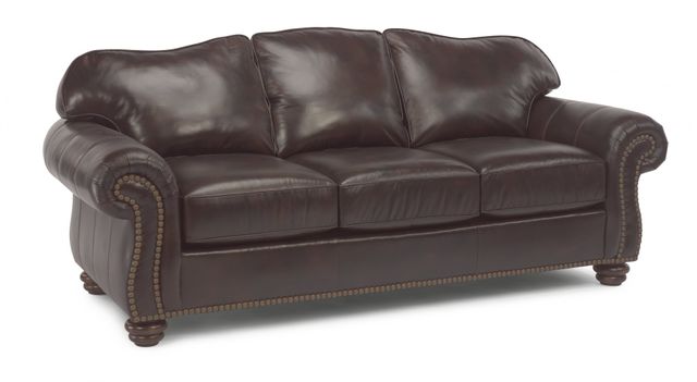 Flexsteel® Bexley Leather Sofa-0