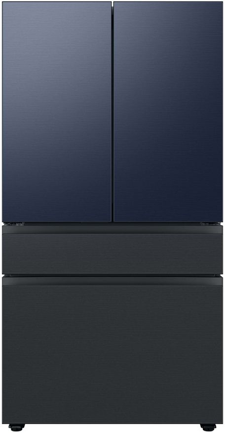 Samsung Bespoke 36" Matte Black Steel French Door Refrigerator Middle Panel 3