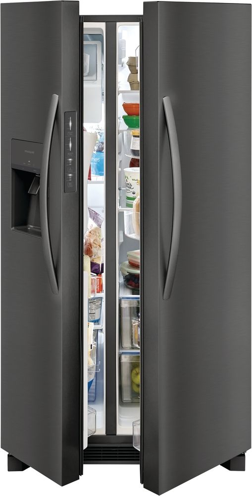 Frigidaire® 25.6 Cu. Ft. Black Stainless Steel Side-by-Side Refrigerator 5