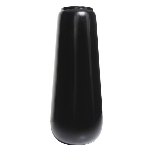 Uma Home Black Resin Vase-0