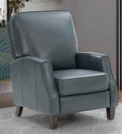 Winthrop Manual Recliner in Cason Putty Top Grain Leather by BarcaLounger
