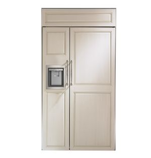 GE Monogram 42" Smart Built-In Side-by-Side Refrigerator with Dispenser
