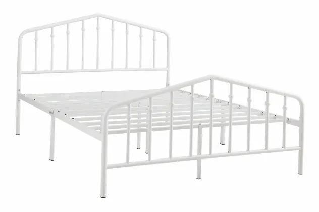 Signature Design by Ashley® Trentlore White Queen Metal Bed 10