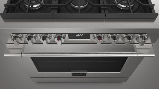 Fulgor® Milano Accento Stainless Steel 36" Pro Style Dual Fuel Range 7