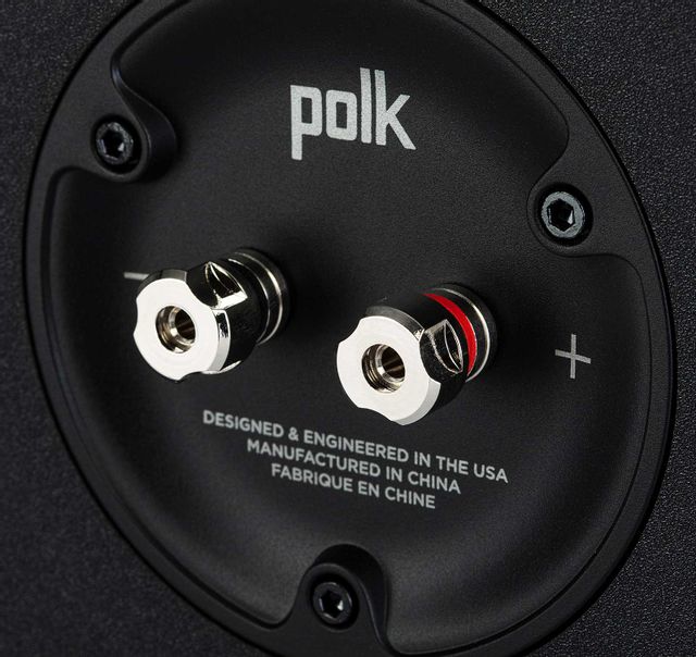 Polk Audio® R400 Black Center Channel Speaker 5