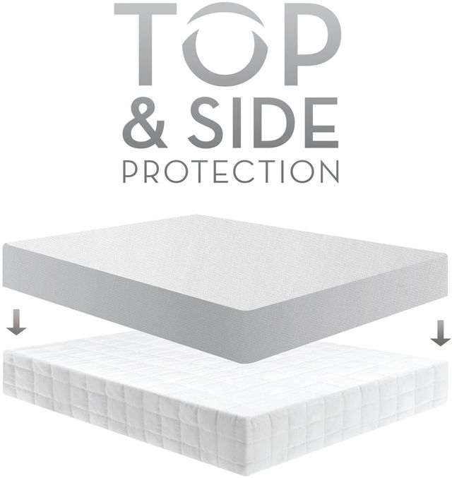 Malouf® Tite® Five 5ided® Smooth Split Queen Mattress Protector 4