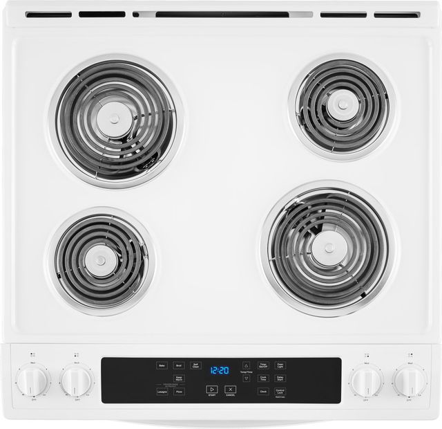 Whirlpool® 30" White Freestanding Electric Range 3