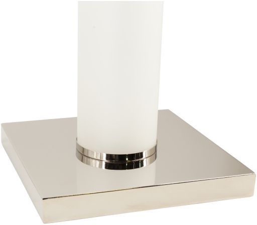 Surya Russo White Frosted Floor Lamp-1