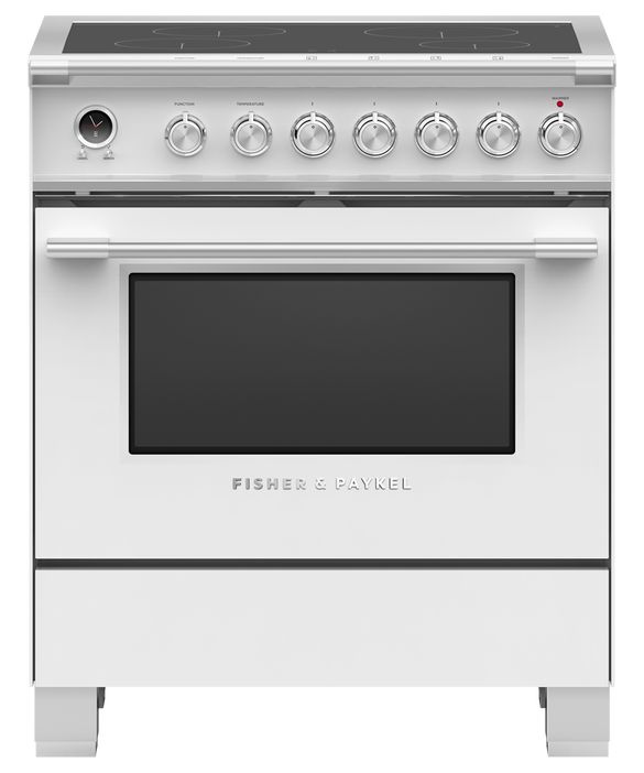 Fisher & Paykel Series 9 30" White Induction Range