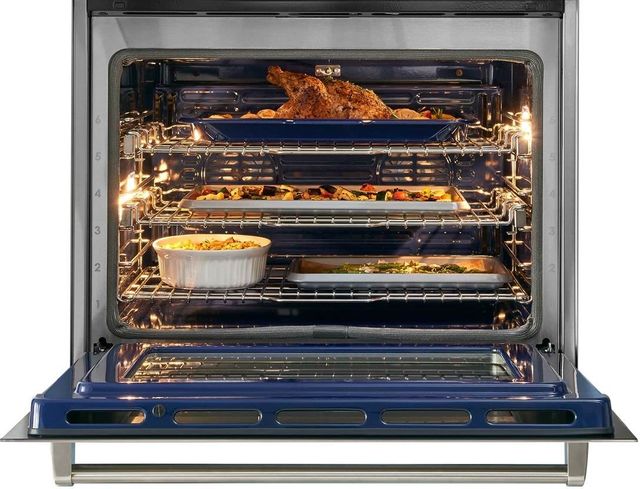 Wolf® E Series Transitional 30" Stainless Steel Built in Single Electric Wall Oven-3