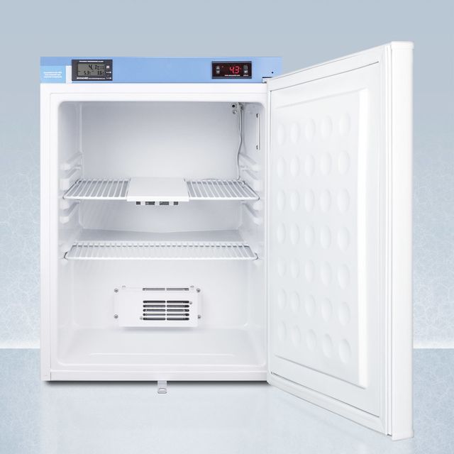 Accucold® by Summit® MED2 series 2.4 Cu. Ft. White Compact Refrigerator 1