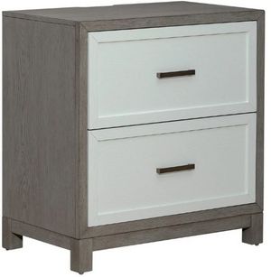 Liberty Palmetto Heights Two-Tone Shell White/Driftwood Nightstand