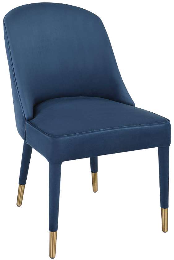 sapphire blue chair