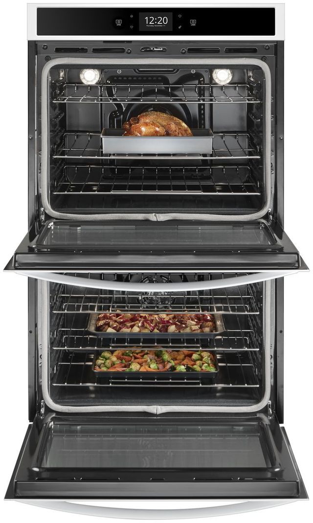Whirlpool® 30" Electric Double Oven Built In-White 2