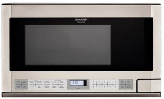 Sharp® Carousel® 1.5 Cu. Ft. Stainless Steel Over The Counter Microwave