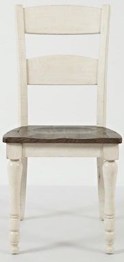 Jofran Inc. Madison County White Ladderback Dining Chair-0