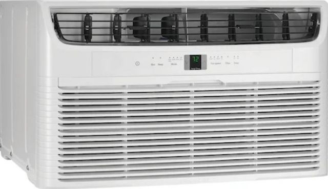 Frigidaire® 8,000 BTU White Built-In Room Air Conditioner with Supplemental Heat