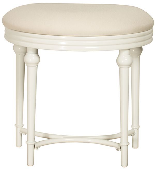 Hillsdale Furniture Cape May Vanity Stool-0