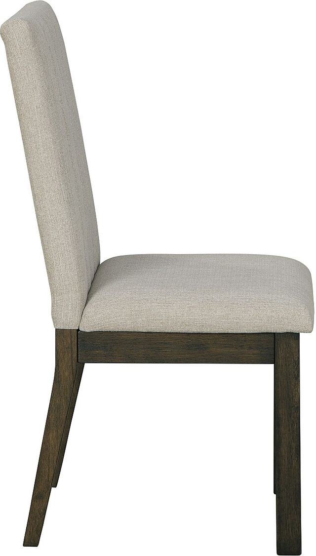 Millennium® By Ashley® Dellbeck Brown Dining Upholstered Side Chair-2