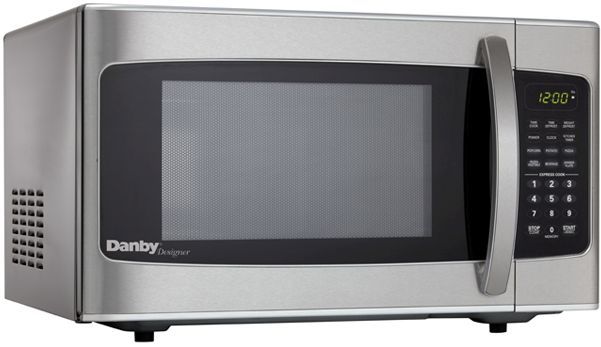 Danby Countertop Microwave Oven-Stainless Steel
