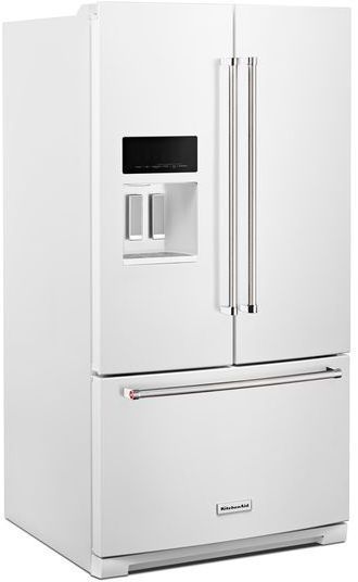 KitchenAid® 26.8 Cu. Ft. White French Door Refrigerator 2