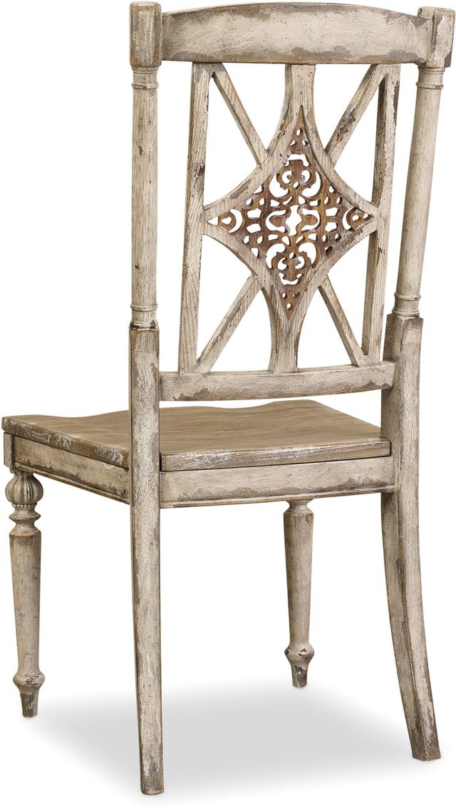 Hooker® Furniture Chatelet Brown Fretback Side Chair 0