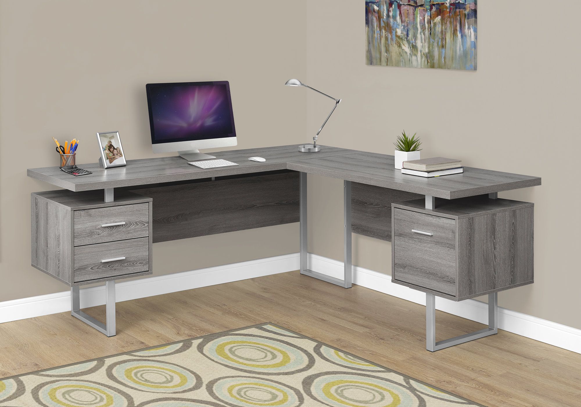 70 desk store with drawers