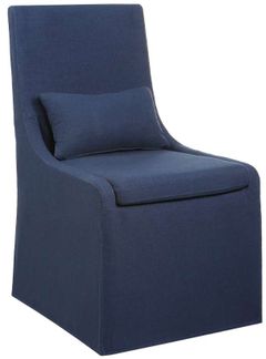 Uttermost® Coley Denim Armless Chair
