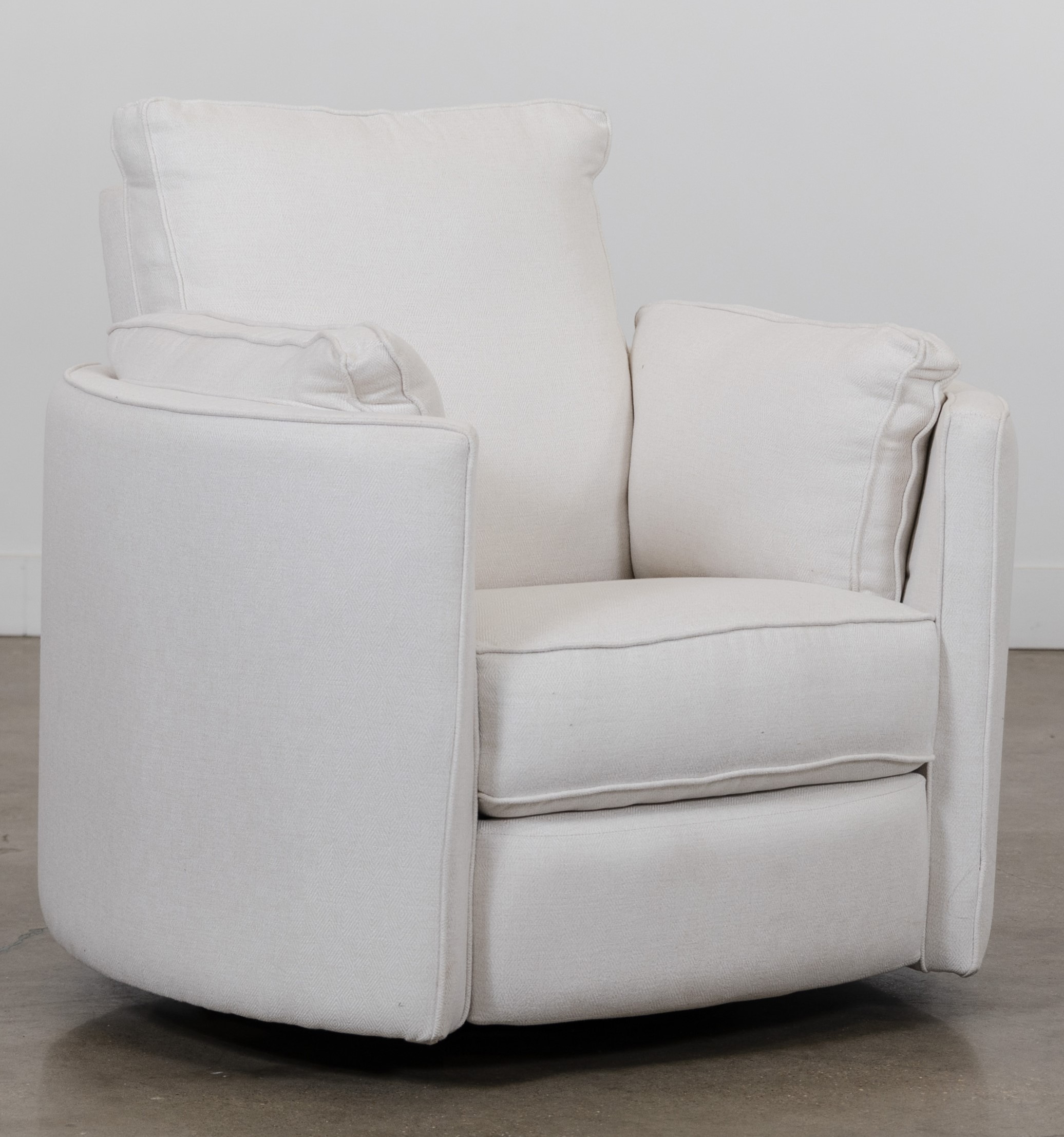 klaussner ryder reclining swivel chair