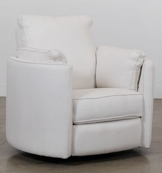 Klaussner® Ryder Houz Porcelain Reclining Swivel Chair