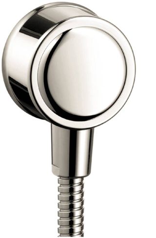AXOR Montreux Polished Nickel Wall Outlet with Check Valves