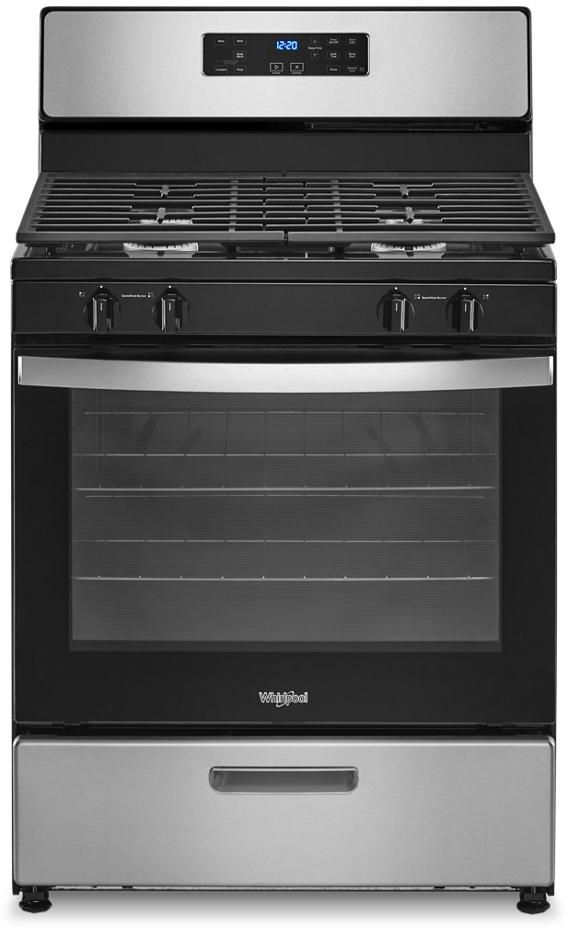 Whirlpool® 4 Piece Stainless Steel Kitchen Package 7