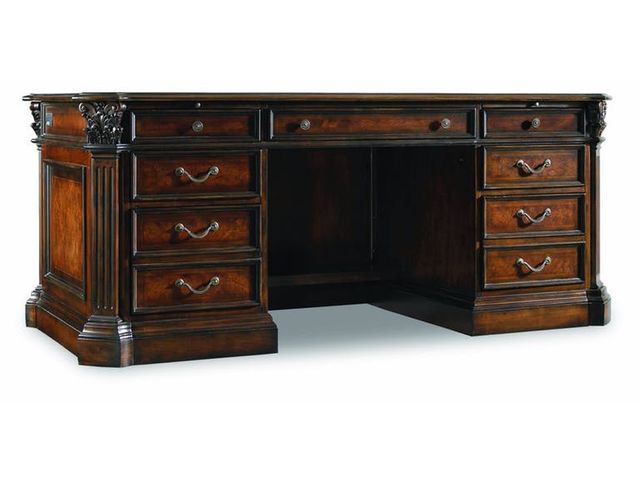 Hooker® Furniture European Renaissance II 73" Executive Desk 0