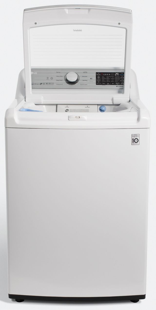 Laveuse à chargement vertical LG® de 5,8 pi³ - Blanc 1