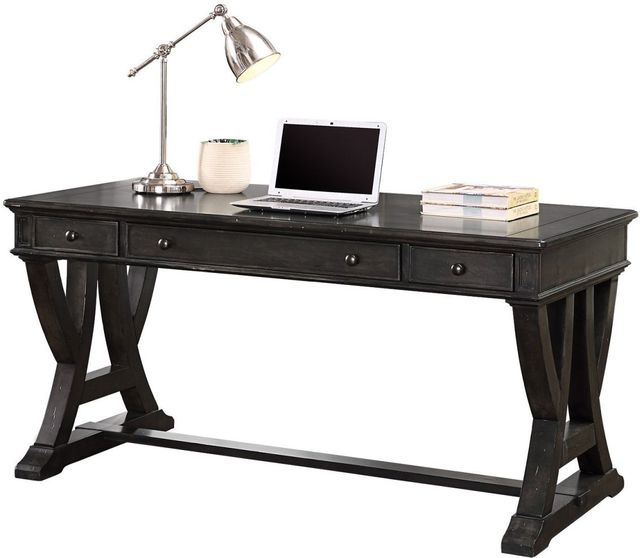 Parker House® Washington Heights Washed Charcoal Writing Desk 2
