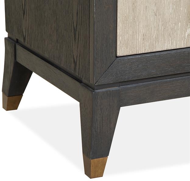 Magnussen Home® Ryker Coventry Gray/Nocturn Black Nightstand | Urner's ...