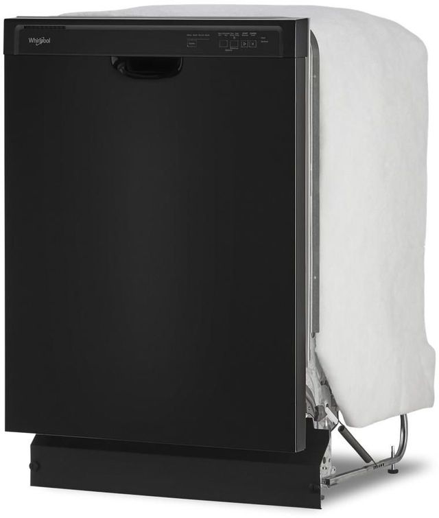 Whirlpool® 24" Black Front Control Built In Dishwasher 3
