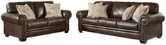 Signature Design by Ashley® Roleson 2-Piece Walnut Living Room Seating Set