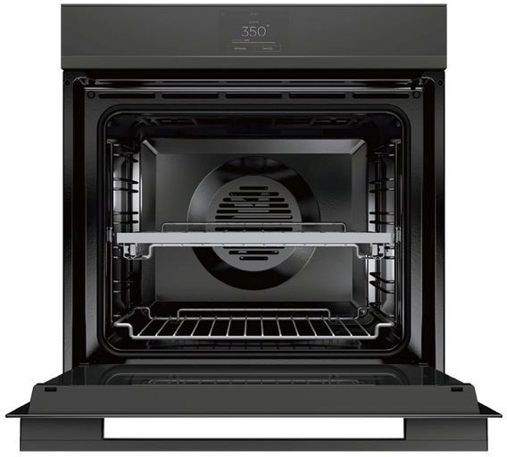 Fisher & Paykel Series 9 24" Black Electric Built In Single Oven-1