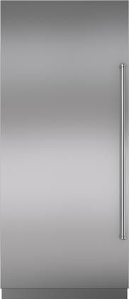 Sub-Zero® 36" Integrated Stainless Steel Column Door Panel with Pro Handle