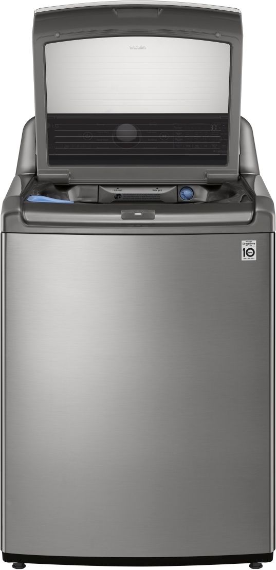 LG 4.8 Cu. Ft. Graphite Steel Top Load Washer-3