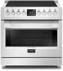 Fulgor Milano Sofia 36" Stainless Steel Professional Free Standing Induction Electric Range-F6PIR365S1