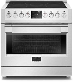 Fulgor Milano Sofia 36" Stainless Steel Professional Free Standing Induction Range