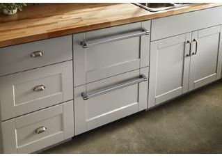 KitchenAid® 4.29 Cu. Ft. Panel Ready Double Drawer Refrigerator/Freezer 4