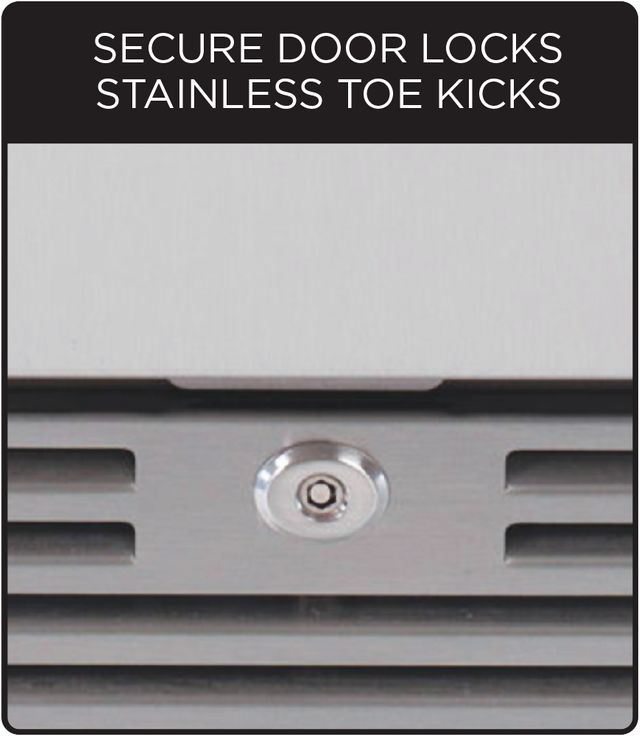 XO 23.88" Stainless Steel Outdoor Refrigerator 3