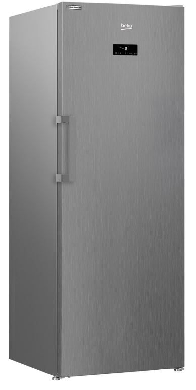 Beko 13.8 Cu. Ft. Fingerprint-Free Stainless Steel Upright Freezer 1