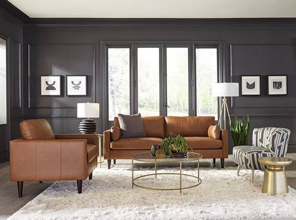 Best® Home Furnishings Trafton Brown Stationary Sofa 16