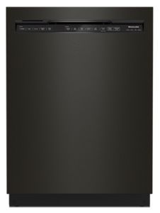 Lave-vaisselle encastré KitchenAid® de 24 po - Acier inoxydable noir
